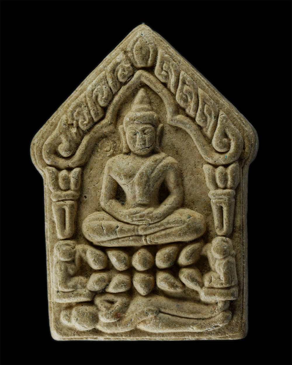 2Sep24 (93)p.jpg - พระขุนแผนหลังหนุมานเชิญธง หลวงปู่เกลี้ยง มนุญโญ(พระครูพิศิษฐ์ชโลปการ) วัดเนินสุทธาวาส ต.บางปลาสร้อย อ.เมือง จ.ชลบุรี เนื้อผงพุทธคุณ ผงว่าน หลวงปู่เกลี [..] | https://kamulet.in.th